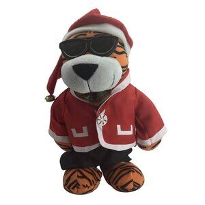 Chantilly Lane Musicals Bengal Tiger Plush Singing Dancing JINGLE BELLS Song 12"